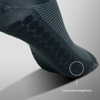AdaptSoc Pro No Show 3-Pack - Performance Socks