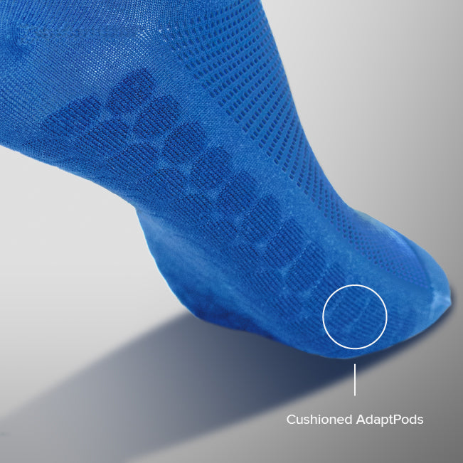 AdaptSoc Pro No Show 3-Pack - Performance Socks
