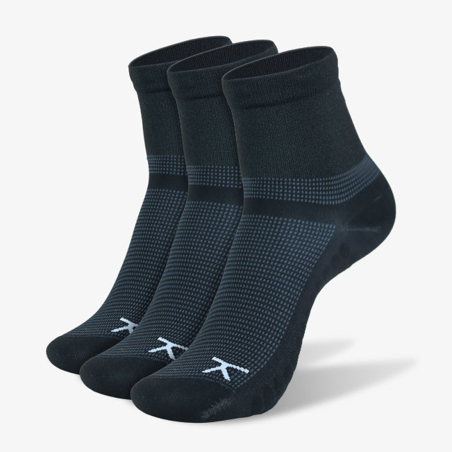 AdaptSoc Pro Quarter 3-Pack - Performance Socks