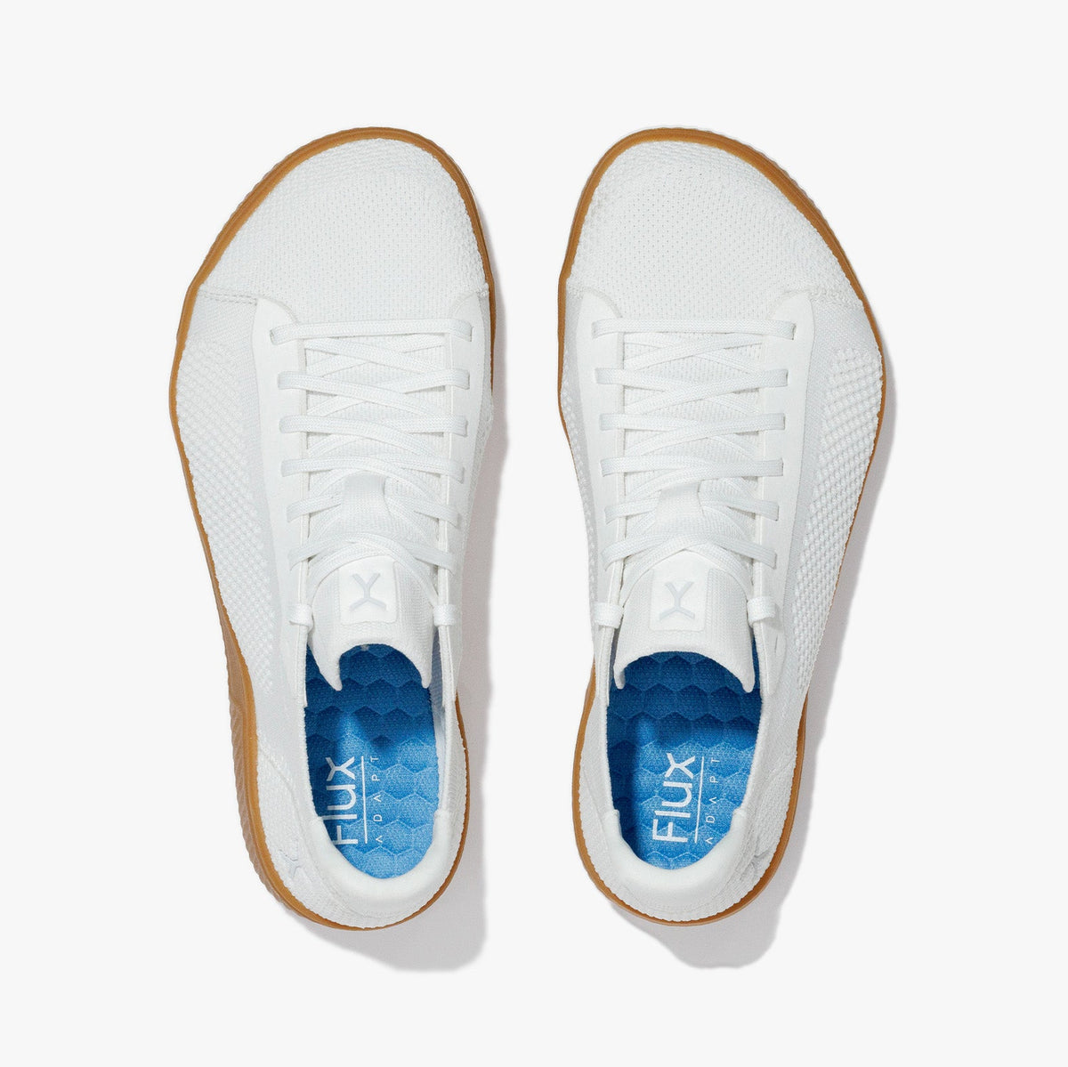 Adapt Knit Trainer - White/Gum - Flexible Trainer